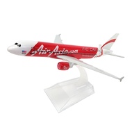 Fio Online - DPKC - Souvenir Model Aircraft - Miniatur Pesawat Air Asia Diecast AirBus A320