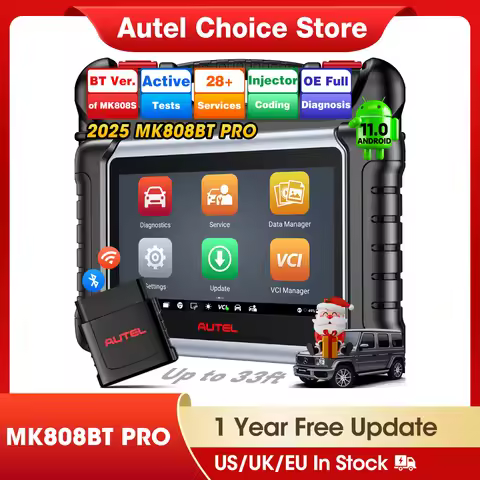 Autel MaxiCOM MK808BT PRO Car Automotivo Diagnostic Tools Bluetooth OBD2 Scanner Code Reader Diagnos