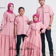 athaya dusty couple sarimbit keluarga family gamis ibu anak koko ayah