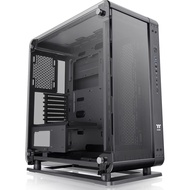 The Core P6 TG Black Edition transformable ATX Mid Tower Fully Modular Computer Case with Tt LCS Cer