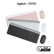 LOGITECH MK470 SLIM WIRELESS COMBO (GRAPHITE/ROSE/WHITE)