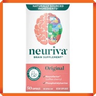 Schiff Neuriva 補腦營養片 50粒 腦磷脂醯絲胺酸 腦神經 工作效率 專注力 障礙 腦動力 記憶力 認知 老年 學習溫書考試  平行進口 (效期:30/09/2026*)