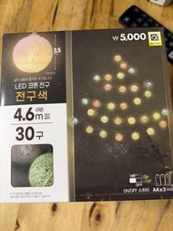 LED 燈串 裝飾燈 4.6米 30粒