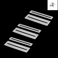 GOGOU 3Sets Fret Wrap, Steel 7.8cm Size Guitar Fret Guard, Durable Silver Color Fret Protector Guita
