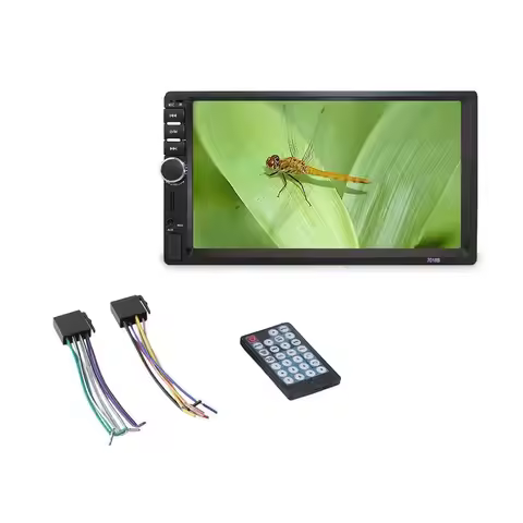 Hot 7 Inch Double 7018B 2 DIN Car Multimedia MP5 Player with Digital Touch Screen USB FM MP5 Player 