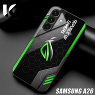HP Casing SAMSUNG A26 Softcase SAMSUNG A26 Case Glossy Casing Shiny Glass Protector Mobile Phone Acc