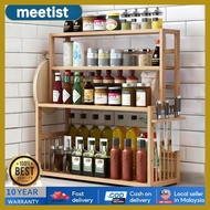 Wooden kitchen rak dapur dish rack rak rempah ratus dapur Kitchen storage rack Spice Rack Rak Kitche