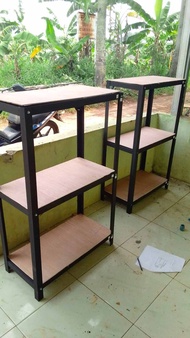 rak akuarium 50x30 3 susun