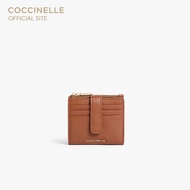 COCCINELLE กระเป๋าสตางค์ผู้หญิง รุ่น METALLIC WALLET 11F701 สี COGNAC