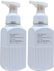 Bath & Body Works Bath and Body Works Fiji White Sands Gentle Foaming Hand Soap 8.75 Ounce 2-Pack (F