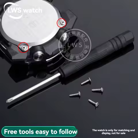 GST-B400 Back Screws for G-SHOCK Casio GST B400 Watch Back Cover Screws GM-2100 GM2100 Bottom Cover 