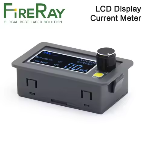 FireRay LCD Display CO2 Current Meter External Screen for MYJG100W &150W Co2 Laser Power Supply