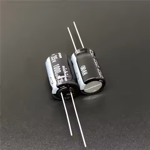 5pcs/50pcs 1000uF 35V NICHICON HV Series 12.5x20 High Ripple Current Low Impedance 35V1000uF Aluminu