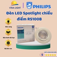 Philips RS100B 3W LED2, 6W LED5, 9W LED8 Spotlight LED Light Genuine Product