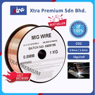 CO2 MIG SOLID WIRE ER70S-6 - 0.8MM/1.0MM (1KG)