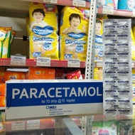 PARACETAMOL MEF 1 STRIP 10 TABLET / PARACETAMOL BIRU MEF PER STRIP