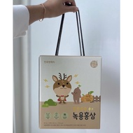 [Carton of 30 bags] Korean Chunho red ginseng and deer antler drink