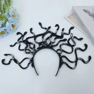 Medusa Rắn Đầu Halloween Cosplay Chống Đỡ Thần Thoại Hy Lạp Thứ Sáu Đen Trang Phục Hóa Trang Phụ Kiệ