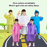 EVA Raincoat for kids Motorcycle Cycle Scooter Waterproof Thickened Rain Coat