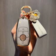 Cover Case Car Remote Key Cover Mercy MERCEDES BENZ C 200 C 300 GLA GLC GLE AES Class EQB CLS