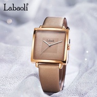 Labaoli La Baoli new square rose gold belt wristwatch la006