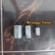 PRICE 1 PCS Long nut hexagonal nut long thread M6x18mm M8x30mm M10x30mm M6 M8 M10