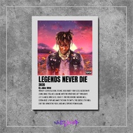 Wooden Poster Wooden Poster Room Decoration Cover Music Album Legends Never Die Juice Wrld Wall Deco