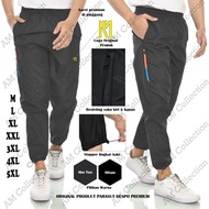 Celana Jogger Training Olah Raga Parasut Premium / Celana Joger Olah Raga Panjang