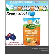 Rafferty's Garden 4+ Months Organic Baby Food Puree Pumpkin, Apple & Sweetcorn ( 120g )