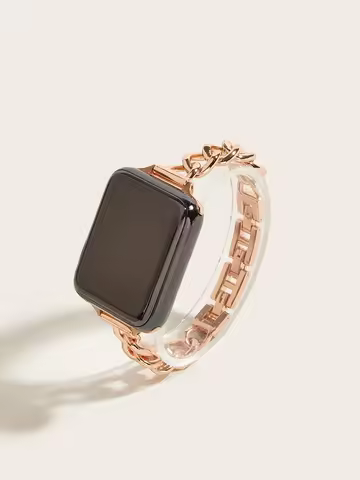 Slim Band Compatible Apple Watch 40mm 41mm Women's Metal Bangle Thin Stainless Steel Wristband for i