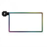 Car Phone Holder cordless Charging Retractable Mount light-emitting diode Ambient Light attractive D