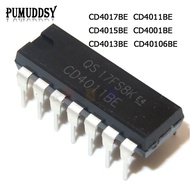 10pcs CD4017BE CD4015BE CD4013BE CD4011BE CD4001BE CD40106BE DIP-14 CD4017 CD4015 CD4013 CD4011 CD40