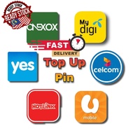Mobile Top Up Reload(RM5-RM30)