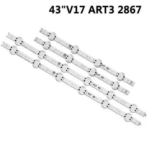 5/10kits LED Backlight AGF80318301 LC430DGJ-ABKA4 LC430DQE-FLM1 43" V17 art3 2867 6916L-2867A 6916L-