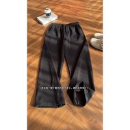 Ready Stock Fast Shipping 2026 Spring New Style Inner View Bevel Cut Machete Sweatpants M-5XL HK2601