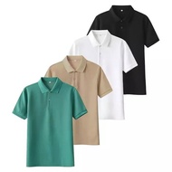 Poloshirt T-shirt Distro Collar Shirt Package 4pcs 4 pcs many colors screen printing embroidery souv