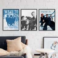 Wave To Earth Poster No Framed Poster Kraft Club Bar Paper Vintage Poster Wall Art Painting Bedroom 