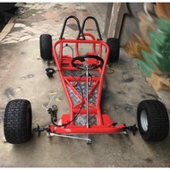 BONINGYU | ชุดประกอบกรอบโกคาร์ท 168CC พร้อมเพลาหลัง พวงมาลัยเบรกหน้า