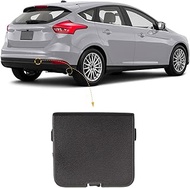 AQABA For Ford Focus 2015-2018 Hatchback Car Accessories, Rear Bumper Tow Hook Cap Towing Eye Cover 