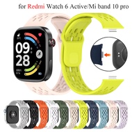 Silicone Strap For Redmi Watch 6 Active 5 4 eSIM SmartWatch Bracelet Watchband Sport Strap For Xiaom
