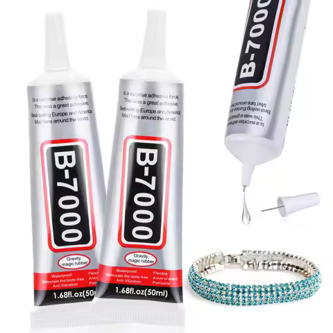 15-pack B7000 Mini Portable Jewelry Glue (15g/0.5 fl. oz.) Clear and Waterproof