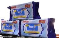 INCO ADULT WIPES 40 SHEETS