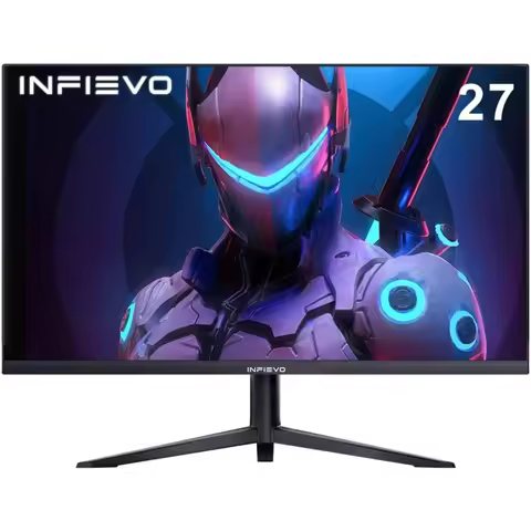Gaming Monitor 27 Inch QHD 1440P Computer Monitor 165Hz VA 1ms Built-in Speakers, FreeSync, Ultra-Th