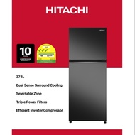 Hitachi Grand Carbon Line Fridge 374L HRTN6408SUSG