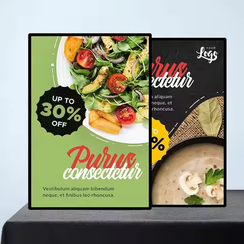 A1/A2/A3/A4 Led Lightbox Display sign picture frame slim snap frame menu LED light box Menu Board Di