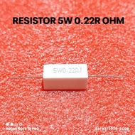 5W 5WATT 0R22 0.22R 0.22 OHM ROHS RESISTOR