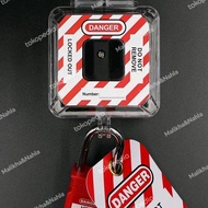 WALL SWITCH BUTTON LOCKOUT DEVICE FOR CHANGE-OVER SWITCH - YOBISOO