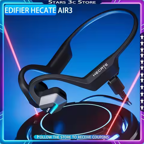 EDIFIER HECATE AIR3 On-Ear Headphones Wireless Bluetooth with a Microphone IPX4 Waterproof Esports G
