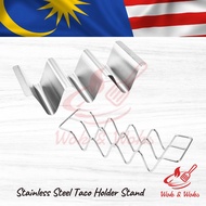 Stainless Steel Taco Holder Stand / Pemegang Taco Keluli