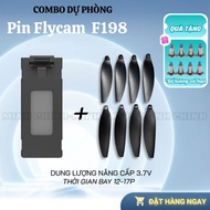 Flycam F198 2000mAh Battery Accessories, High Capacity Fly cam E99 E88 Pro Max E88 Battery